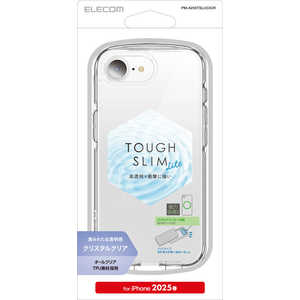 エレコム ELECOM iPhone 16e TOUGHSLIMLITE タフソフトクリスタル メタルステッカー クリア PMA25STSLUC3CR エレコム ELECOM iPhone 16e TOUGHSLIMLITE タフソフトクリスタル メタルステッカー クリア PMA25STSLUC3CR