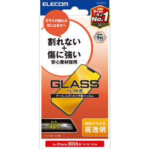 エレコム ELECOM iPhone 16e ガラスライクフィルム 薄型 高透明 PMA25SFLGL エレコム ELECOM iPhone 16e ガラスライクフィルム 薄型 高透明 PMA25SFLGL