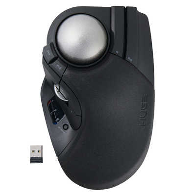 エレコム ELECOM トラックボールマウス HUGE PLUS 有線 2.4Ghz無線