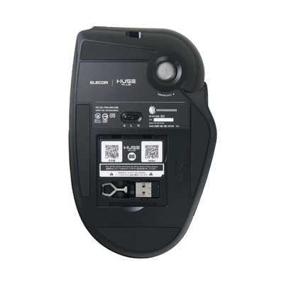 エレコム ELECOM トラックボールマウス HUGE PLUS 有線 2.4Ghz無線
