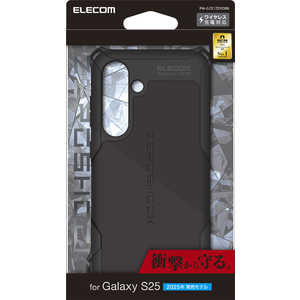 エレコム ELECOM Galaxy S25(SC-51F)/ハイブリッドケース/ZEROSHOCK ブラック PM-G251ZEROBK エレコム ELECOM Galaxy S25(SC-51F)/ハイブリッドケース/ZEROSHOCK ブラック PM-G251ZEROBK