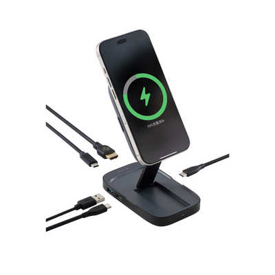 エレコム ELECOM USB Type-C ドッキングステーション 4in1 ハブ Qi2 