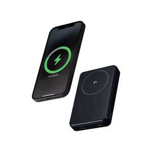 エレコム ELECOM モバイルバッテリー 大容量 10000mAh マグネット式 Qi2 最大15W PSE適合 機内持ち込み可 ( MagSafe 対応 iPhone 各種対応 ) ブラック DE-C67-10 エレコム ELECOM モバイルバッテリー 大容量 10000mAh マグネット式 Qi2 最大15W PSE適合 機内持ち込み可 ( MagSafe 対応 iPhone 各種対応 ) ブラック DE-C67-10