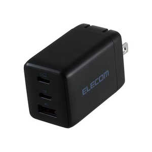 GR ELECOM AC-USB[d m[gp\RE^ubgPCΉ 67W m3|[gFUSB-Cx2{USB-A / USB Power DeliveryΉn ubN ACDC-PD10367BK