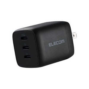 エレコム ELECOM 充電器 USB Type-C 高速充電 PD 67W / PPS対応 3ポート USB-C ×3 GaN II採用 PSE認証 コンパクト 折りたたみ式プラグ ACDC-PD11167BK エレコム ELECOM 充電器 USB Type-C 高速充電 PD 67W / PPS対応 3ポート USB-C ×3 GaN II採用 PSE認証 コンパクト 折りたたみ式プラグ ACDC-PD11167BK