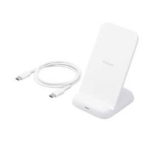 쥳 ELECOM 磻쥹Ŵ Qiǧ ť ® ֤/֤ ( iPhone Pixel Xperia Galaxy Android AirPods Ƽб ) ۥ磻 W-QS11WH