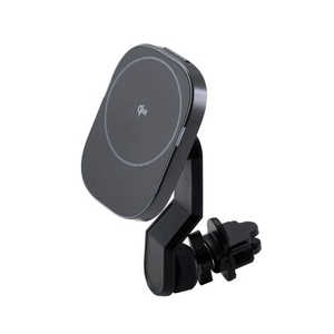 エレコム ELECOM ワイヤレス充電器 Qi2 車 用 マグネット スマホホルダー 15Wエアコン吹き出し口対応 スイングアーム 片手操作 (MagSafe 対応 iPhone) W-QC13BK エレコム ELECOM ワイヤレス充電器 Qi2 車 用 マグネット スマホホルダー 15Wエアコン吹き出し口対応 スイングアーム 片手操作 (MagSafe 対応 iPhone) W-QC13BK
