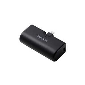 GR ELECOM oCobe[ 5000mAh ^ y Lightning[q̌^ P[uX ܂肽݃RlN^[ ( Lightning|[g iPhone [d ) PSEK