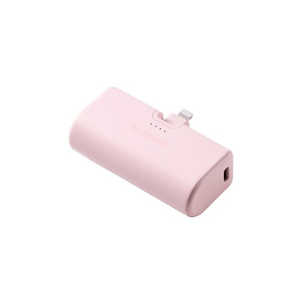 GR ELECOM oCobe[ 5000mAh ^ y Lightning[q̌^ P[uX ܂肽݃RlN^[ ( Lightning|[g iPhone [d ) PSEK