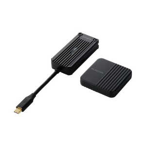 エレコム ELECOM USB Type-C ワイヤレスHDMI 送受信機セット 1080p/30m転送 無線化 アプリ不要 簡単接続 テレビ/PC/スマホ対応 DH-CW4K110BK エレコム ELECOM USB Type-C ワイヤレスHDMI 送受信機セット 1080p/30m転送 無線化 アプリ不要 簡単接続 テレビ/PC/スマホ対応 DH-CW4K110BK