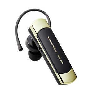 エレコム ELECOM Bluetooth 5.2 ヘッドセット 片耳 ワイヤレス イヤホン マイク付き ハンズフリー 通話 13時間音楽連続再生 左右耳兼用 ゴールド LBT-HS21MPGD2 エレコム ELECOM Bluetooth 5.2 ヘッドセット 片耳 ワイヤレス イヤホン マイク付き ハンズフリー 通話 13時間音楽連続再生 左右耳兼用 ゴールド LBT-HS21MPGD2