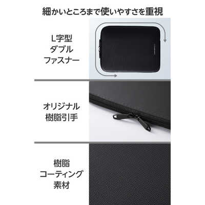 エレコム ELECOM タブレットケース 衝撃吸収 撥水 オープンポケット付