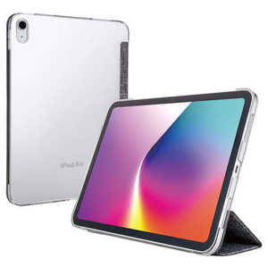 エレコム ELECOM iPad Air ケース 13インチ ( M3 / M2 ) マグネット式ファブリックフラップ カバー 2アングル スタンド オートスリープ機能 軽量 薄型 背面クリ エレコム ELECOM iPad Air ケース 13インチ ( M3 / M2 ) マグネット式ファブリックフラップ カバー 2アングル スタンド オートスリープ機能 軽量 薄型 背面クリ