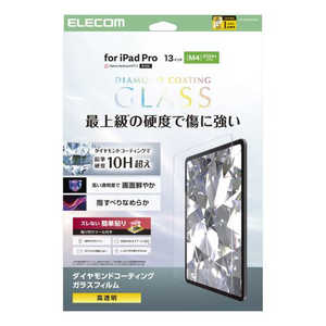 GR ELECOM 13C` iPad Pro ( M4 ) 2024N KXtB _ChR[g  \tc[t KX 10H wh~ Uh~ CAh~