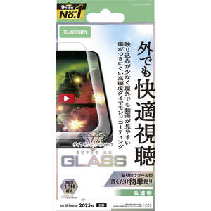 エレコム ELECOM iPhone 17フィルム ガラスフィルム 動画映エ 高透明 ダイヤモンドコート クリア PMA25AFLGARD エレコム ELECOM iPhone 17フィルム ガラスフィルム 動画映エ 高透明 ダイヤモンドコート クリア PMA25AFLGARD