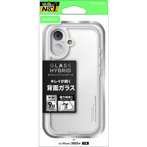 エレコム ELECOM iPhone 17ケース ハイブリッドケース ガラス スタンダード メタルリング付 クリア PMA25AHVCG1CR エレコム ELECOM iPhone 17ケース ハイブリッドケース ガラス スタンダード メタルリング付 クリア PMA25AHVCG1CR