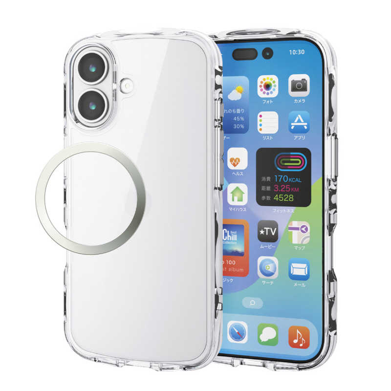 TOUGH SLIM LITE ハイブリッドケース オールクリア