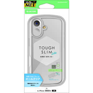 エレコム ELECOM iPhone 17ケース TOUGH SLIM LITE オール メタルリング付 クリア PMA25ATSLACR エレコム ELECOM iPhone 17ケース TOUGH SLIM LITE オール メタルリング付 クリア PMA25ATSLACR