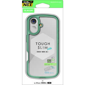 エレコム ELECOM iPhone 17ケース TOUGH SLIM LITE フレームカラー メタルリング付 グリーン PMA25ATSLFCGN エレコム ELECOM iPhone 17ケース TOUGH SLIM LITE フレームカラー メタルリング付 グリーン PMA25ATSLFCGN
