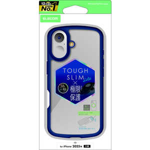 エレコム ELECOM iPhone 17ケース TOUGH SLIM LITE フレームカラー 極限 メタルリング付 ネイビー PMA25ATSLFCKNV エレコム ELECOM iPhone 17ケース TOUGH SLIM LITE フレームカラー 極限 メタルリング付 ネイビー PMA25ATSLFCKNV
