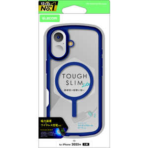 GR ELECOM iPhone 17P[X TOUGH SLIM LITE t[J[ MAGKEEP lCr[ PMA25ATSLFCMNV