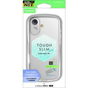 エレコム ELECOM iPhone 17ケース TOUGH SLIM LITE タフソフト クリスタル メタルリング付 クリア PMA25ATSLUC3CR エレコム ELECOM iPhone 17ケース TOUGH SLIM LITE タフソフト クリスタル メタルリング付 クリア PMA25ATSLUC3CR