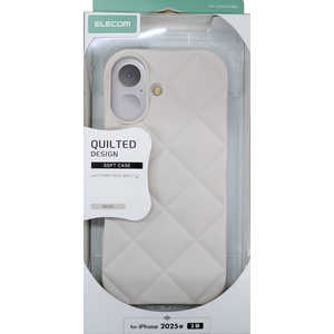 エレコム ELECOM iPhone 17ケース ハイブリッドケース キルティング カフェオレ PMA25AUCQBE エレコム ELECOM iPhone 17ケース ハイブリッドケース キルティング カフェオレ PMA25AUCQBE