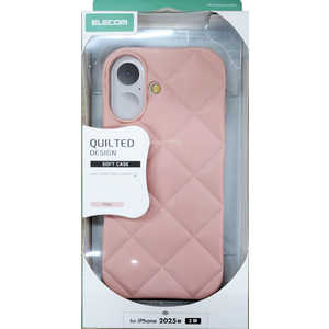 エレコム ELECOM iPhone 17ケース ハイブリッドケース キルティング ピンク PMA25AUCQPN エレコム ELECOM iPhone 17ケース ハイブリッドケース キルティング ピンク PMA25AUCQPN