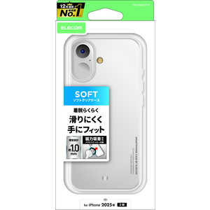 エレコム ELECOM iPhone 17ケース ソフトケース メタルリング付 クリア PMA25AUCTCR エレコム ELECOM iPhone 17ケース ソフトケース メタルリング付 クリア PMA25AUCTCR