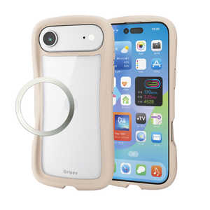 エレコム ELECOM iPhone Airケース GRIP フレームカラー メタルリング付 カフェオレ PMA25BGRPFCBE エレコム ELECOM iPhone Airケース GRIP フレームカラー メタルリング付 カフェオレ PMA25BGRPFCBE