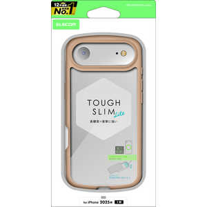 エレコム ELECOM iPhone Airケース TOUGH SLIM LITE フレームカラー メタルリング付 カフェオレ PMA25BTSLFCBE エレコム ELECOM iPhone Airケース TOUGH SLIM LITE フレームカラー メタルリング付 カフェオレ PMA25BTSLFCBE