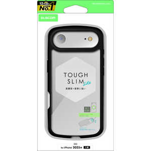 エレコム ELECOM iPhone Airケース TOUGH SLIM LITE フレームカラー メタルリング付 ブラック PMA25BTSLFCBK エレコム ELECOM iPhone Airケース TOUGH SLIM LITE フレームカラー メタルリング付 ブラック PMA25BTSLFCBK