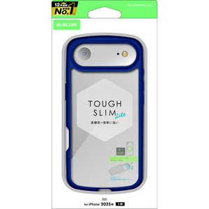 エレコム ELECOM iPhone Airケース TOUGH SLIM LITE フレームカラー メタルリング付 ネイビー PMA25BTSLFCNV エレコム ELECOM iPhone Airケース TOUGH SLIM LITE フレームカラー メタルリング付 ネイビー PMA25BTSLFCNV