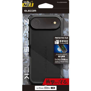 エレコム ELECOM iPhone Airケース ZEROSHOCK MAGKEEP ブラック PMA25BZEROMGBK エレコム ELECOM iPhone Airケース ZEROSHOCK MAGKEEP ブラック PMA25BZEROMGBK
