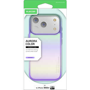 GR ELECOM iPhone 17 ProP[X nCubhP[X I[J[ ^Ot p[v PMA25CHVCAPU
