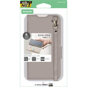 GR ELECOM iPhone 17 ProP[X \tgU[P[X Εt ϏՌ nhXgbvt O[W PMA25CPLFY4GB