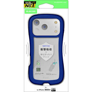 GR ELECOM iPhone 17 ProP[X GRIP t[J[ ^Ot lCr[ PMA25CGRPFCNV