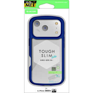 GR ELECOM iPhone 17 ProP[X TOUGH SLIM LITE t[J[ ^Ot lCr[ PMA25CTSLFCNV