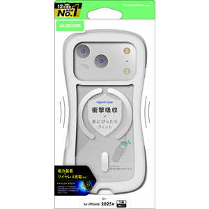 エレコム ELECOM iPhone 17 Proケース GRIP フレームカラー MAGKEEP ホワイト PMA25CGRPFMWH エレコム ELECOM iPhone 17 Proケース GRIP フレームカラー MAGKEEP ホワイト PMA25CGRPFMWH