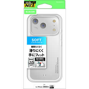 エレコム ELECOM iPhone 17 Proケース ソフトケース メタルリング付 クリア PMA25CUCTCR エレコム ELECOM iPhone 17 Proケース ソフトケース メタルリング付 クリア PMA25CUCTCR
