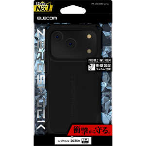 エレコム ELECOM iPhone 17 Proケース ZEROSHOCK ブラック PMA25CZEROBK エレコム ELECOM iPhone 17 Proケース ZEROSHOCK ブラック PMA25CZEROBK