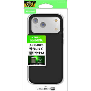 GR ELECOM iPhone 17 Pro MaxP[X nCubhP[X VR J[^Cv ubN PMA25DHVSCCBK