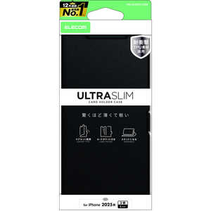 GR ELECOM iPhone 17 Pro MaxP[X \tgU[P[X ^ Εt ubN PMA25DPLFUBK