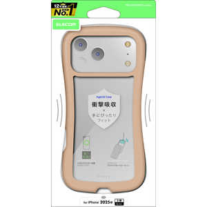 GR ELECOM iPhone 17 Pro MaxP[X GRIP t[J[ ^Ot JtFI PMA25DGRPFCBE