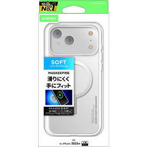 エレコム ELECOM iPhone 17 Pro Maxケース ソフトケース MAGKEEP クリア PMA25DUCTMGCR エレコム ELECOM iPhone 17 Pro Maxケース ソフトケース MAGKEEP クリア PMA25DUCTMGCR