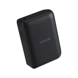 GR ELECOM oCobe[ 10000mAh USB-C/USB-A ʑ} pXX[[d Uʒm ʒ PSEK iPhone AndroidΉ ubN DE-C78L-1000