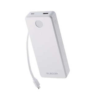 GR ELECOM oCobe[ 20000mAh 67W[d P[ǔ^ m[gPCΉ e cʕ\ PSEK s/o/h zCg DE-C77-20000WH