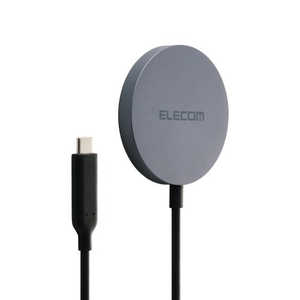 GR ELECOM CX[d Qi2 25W pbh }Olbg [d Qi2ΉiPhone/AndroidX}zp Type-Č^1m ubN W-MA12BK