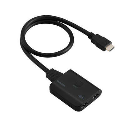 エレコム ELECOM HDMI 分配器 1入力2出力 スプリッター 4K対応