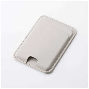 GR ELECOM MagSafe J[hP[X iPhonep 2[ U[ ^ }OlbgE I[v|Pbg X}z J[h MAGKEEP x[W AMS-MAGCDBG
